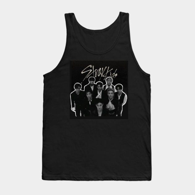 Stray Kids 5 Star Tank Top by YOMII